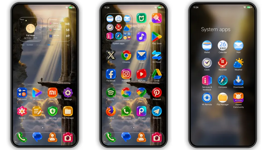 Uniswap HyperOS Theme Preview