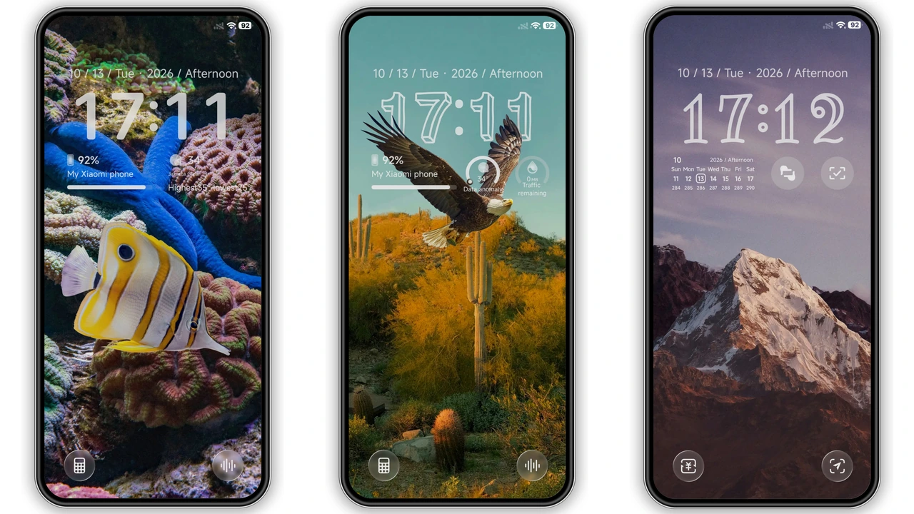 Sk Dark HyperOS Theme Review: Deep Night Look for Xiaomi & Redmi preview 2