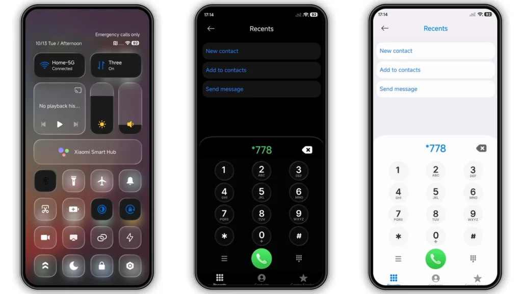 sk dark HyperOS Theme Preview